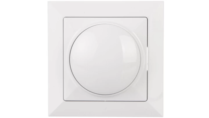 OPAL Ściemniacz obrotowy 60-400W 230V biały SO-Op