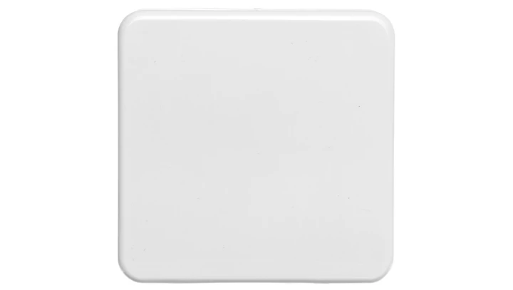 Berker IP44 Płytka czołowa gniazda z/u z pokrywą p/t bryzgoszczelne IP44 śnieżnobiały 39420409