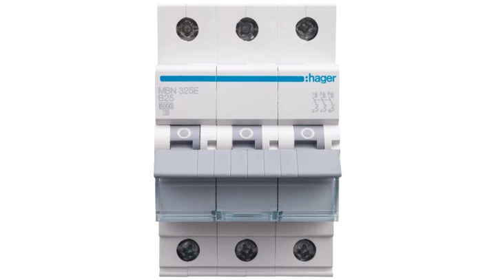 Wyłącznik nadprądowy 3P B 25A 6kA AC MBN325E