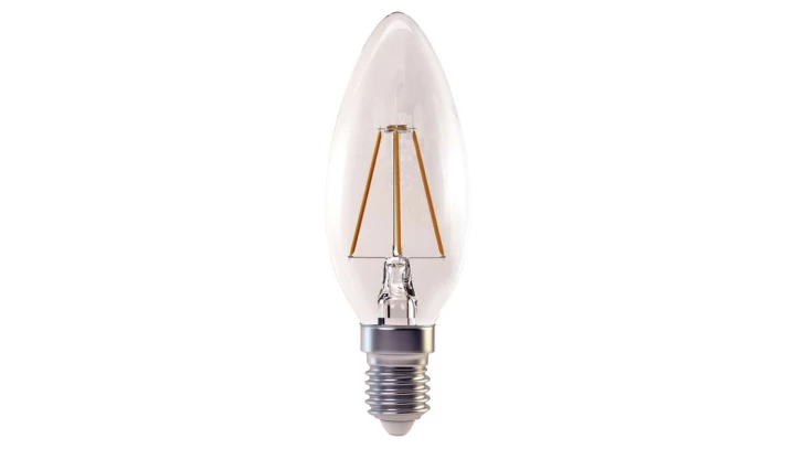 Żarówka LED 4W E14 465lm 2800K świeczka FILAMENT Z74210