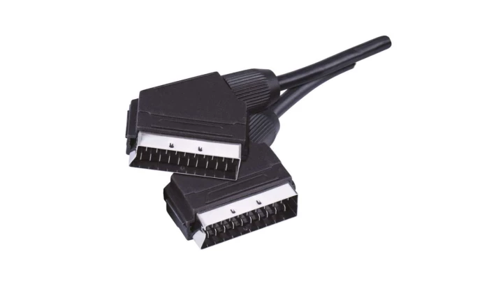 Przewód połączeniowy (EURO) SCART - SCART 1m SB2001