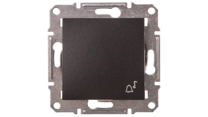 ASFORA Przycisk dzwonek bez ramki antracyt EPH0800171