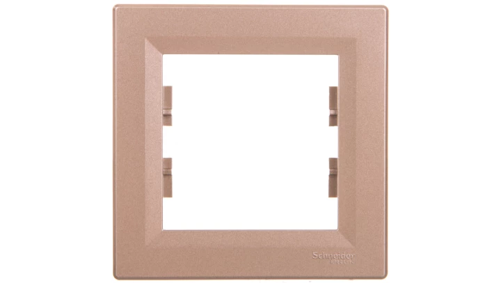 ASFORA Ramka 1-krotna brąz EPH5800169