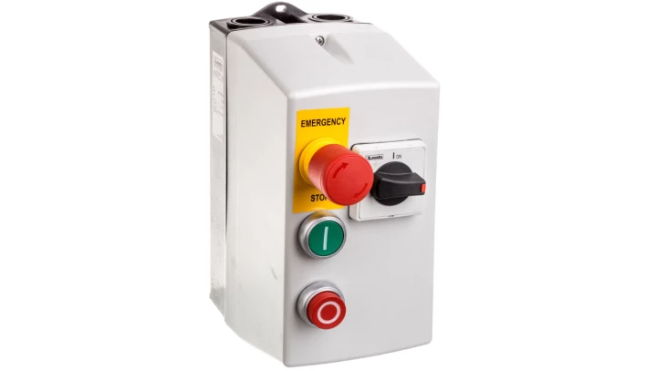 Rozrusznik bezpośredni w obudowie z wyłącznikiem silnikowym i stycznikiem 5,5kW 400VAC M2P00911400B0