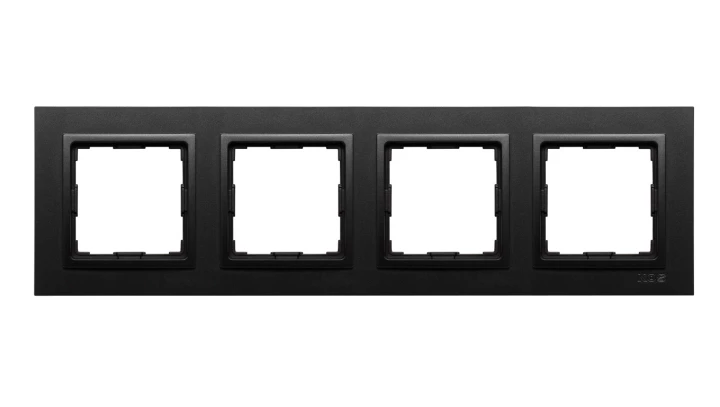 VENA2 Ramka poczwórna antracyt 526184