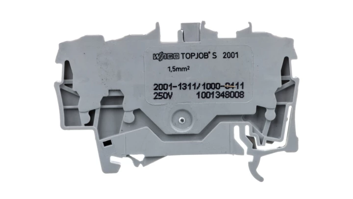 Złączka szynowa diodowa 3-przewodowa 1,5mm2 szara 2001-1311/1000-411 /100szt./