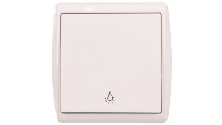 KOS1 Przycisk /światło/ biały 110403