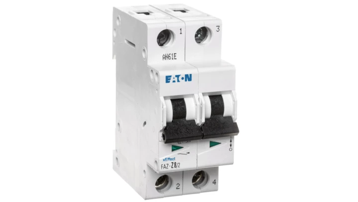 Wyącznik nadprądowy 2P Z 8A 10kA AC FAZ Z8/2 278823