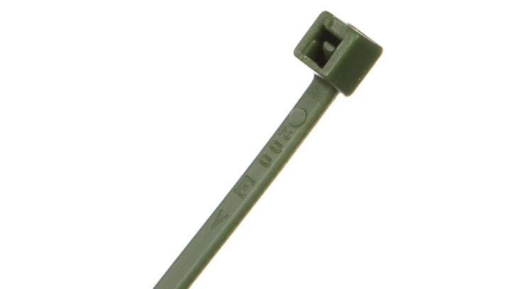 Opaska kablowa zielona 98x2,5mm 5203VE BMGR1025 /100szt./
