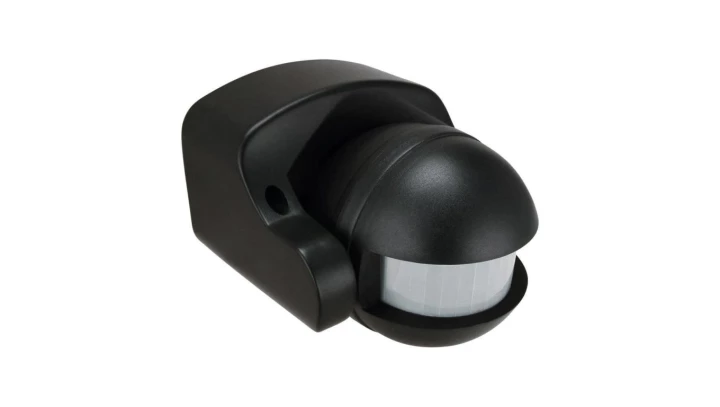 Czujnik ruchu PIR ip44 230V PX09 czarny