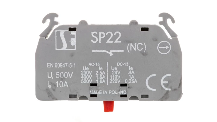 Łącznik na szynę i do kaset SP2201-2-SZ