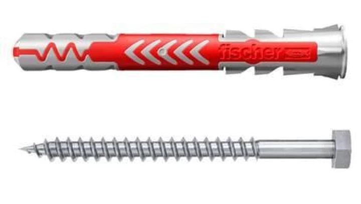 Kołek z wkrętem FISCHER DUOPOWER 10x80 S 538247 /10szt./