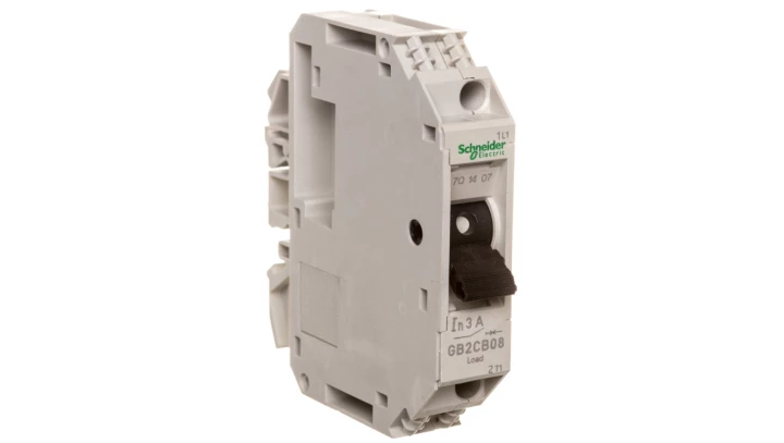 Wyłącznik termo-magnetyczny 1P 3A AC GB2CB08