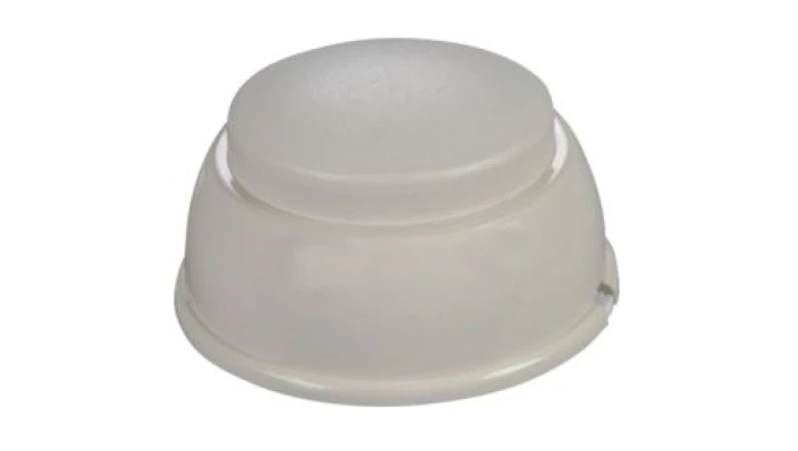 Wyłącznik nożny przelotowy, jednopozycyjny, zwierny, dwutorowy 16A 250V WN-2/16A/BEŻ