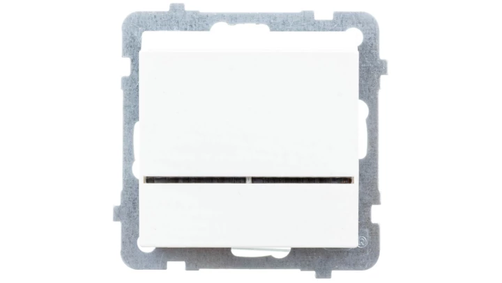 SONATA Łącznik hotelowy z podświetleniem ecru ŁP-15RS/m/27