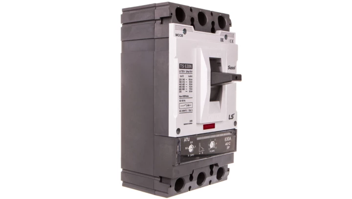 Wyłącznik mocy 630A 3P 50kA kompletny TS630N ATU 630A 3P