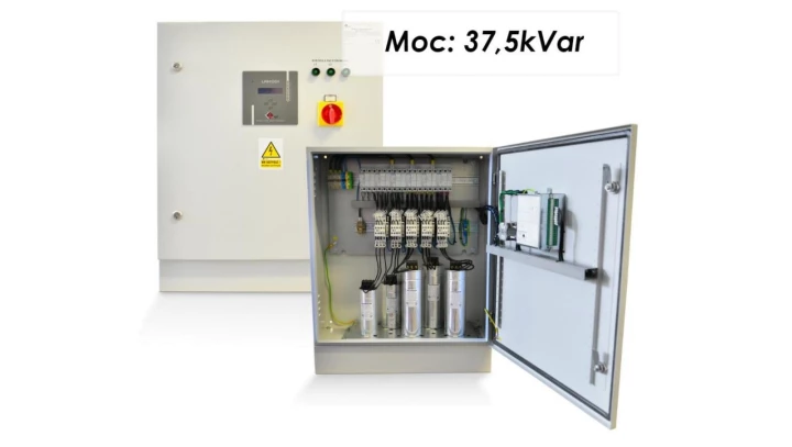 Bateria kondensatorów, kompensator 37,5kVar, BKL-M-37,5/2,5