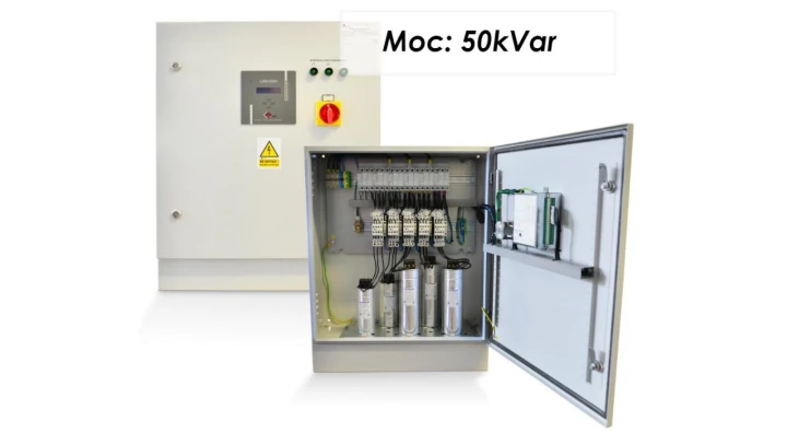 Bateria kondensatorów, kompensator 50kVar, BKL-M-50/5