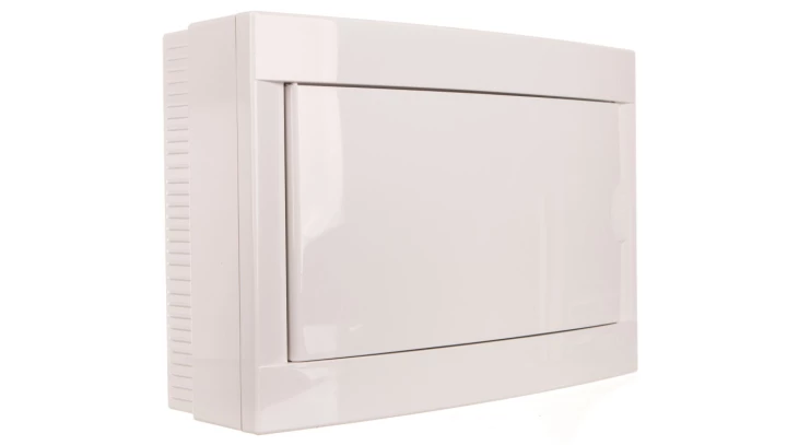Rozdzielnica natynkowa 1-Rzędowa 12-Modułowa IP40 Drzwi Białe 90911512 Viko by Panasonic