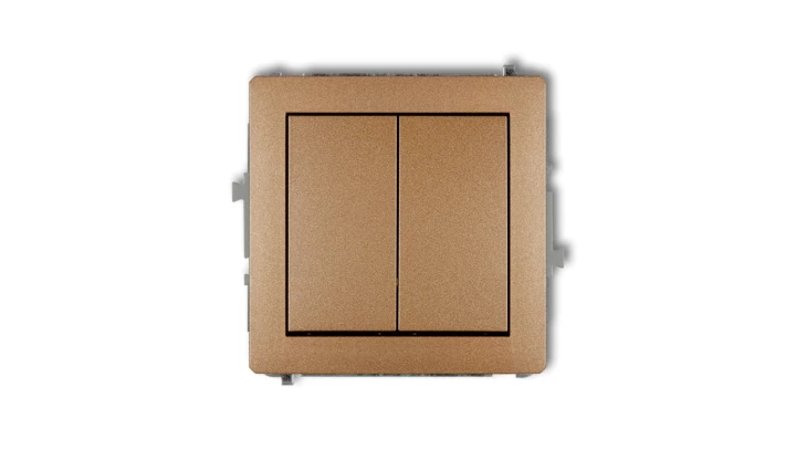 DECO Łącznik świecznikowy złoty metalik 8DWP-2