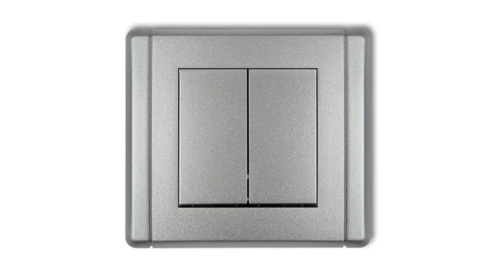 FLEXI Łącznik świecznikowy srebrny metalik 7FWP-2