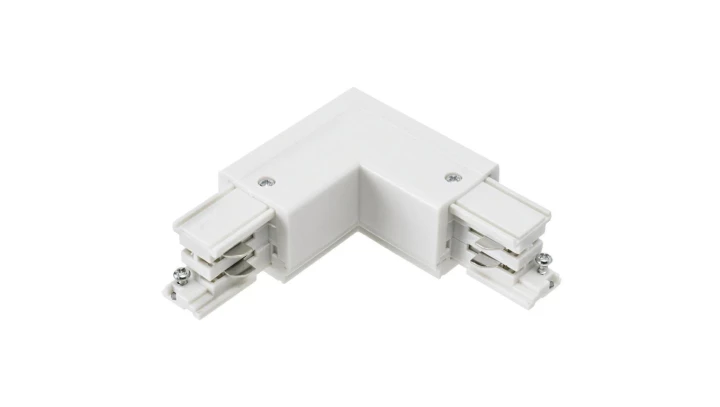Konektor 90 stopni do LUXSYSTEM-3F white biały CreeLamp oświetlenie szynowe
