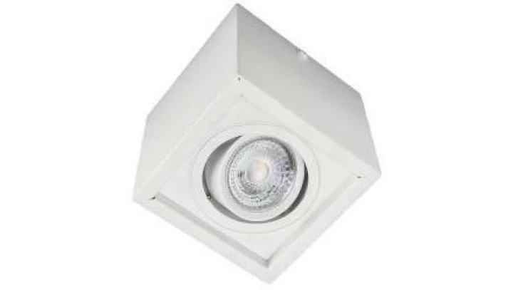 Oprawa sufitowa natynkowa BRICK-SE-W white biała 1xGu10 5903260412840
