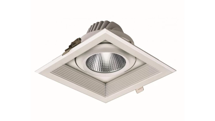 Oprawa TAPIS DOWNLIGHT LED 25W 3100LM 36st 830 ECG biały 0000002057