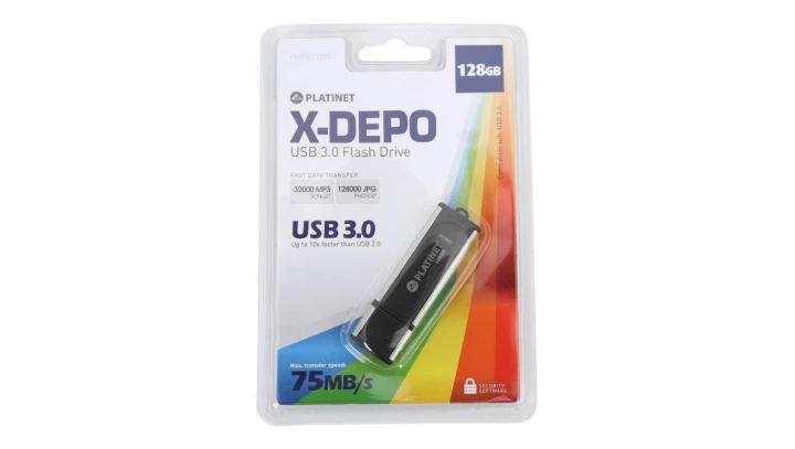 Pendrive USB 3.0 x-depo 128GB 42287 PMFU3128X