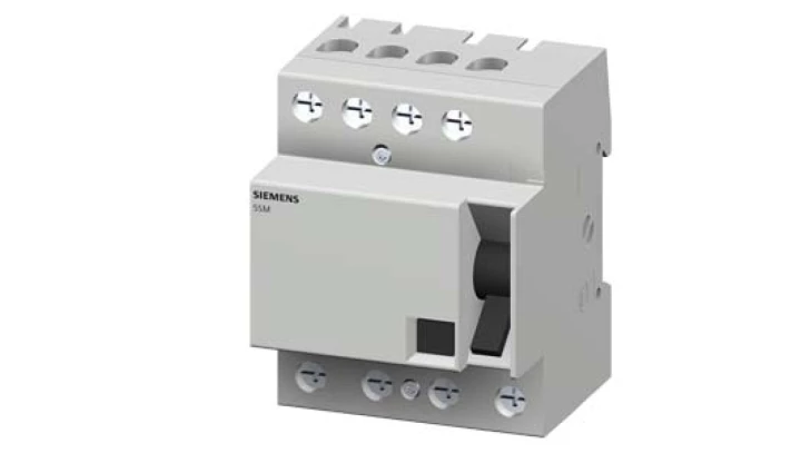 Wyłącznik R.-PR. SIQUENCE TYP B 63A 4P 30MA 400V krótkozwłoczny 4MM 5SM3346-4