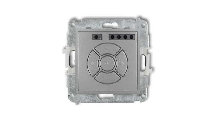 MINI Elektroniczney sterownik roletowy (sterowanie lokalne i pilotem) srebrny metalik 7MSR-2