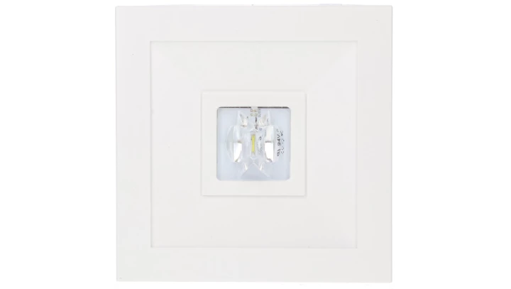 Oprawa awaryjna LOVATO N LED 1W (opt. koryt.) 1h jednozadaniowa biała ECO LED LVNC/1W/E/1/SE