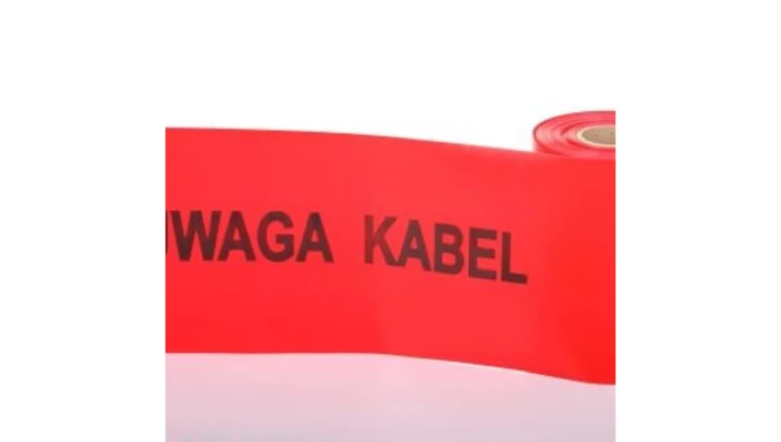 Folia kablowa czerwona 40cm/0,5mm TO-ENC/50/40 /100mb