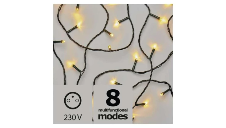 Lampki choinkowe XMAS ZYK 3,6W 240LED 24m IP20 ciepły biały ZY2162