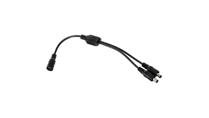 Rozgałęziacz DC 1 żeńska + 2 męska 2,1/5,5