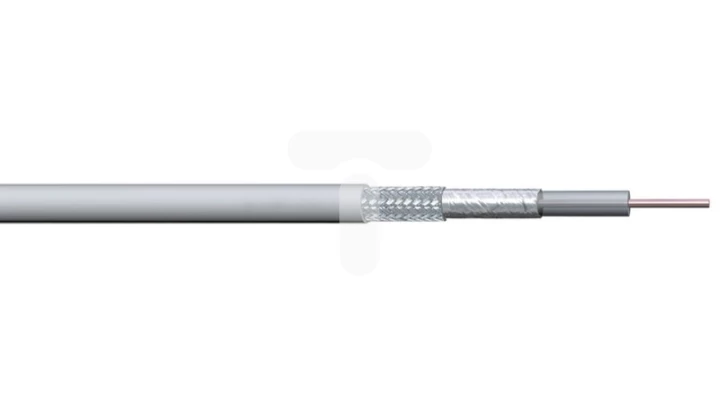 Przewód koncentryczny YWDXpek 75 1,0/4,8 TRISHIELD kl.A ekran AL/PET + oplot 77 procent + ekran AL/PET Eca UHD-4K CESAT /1000m/
