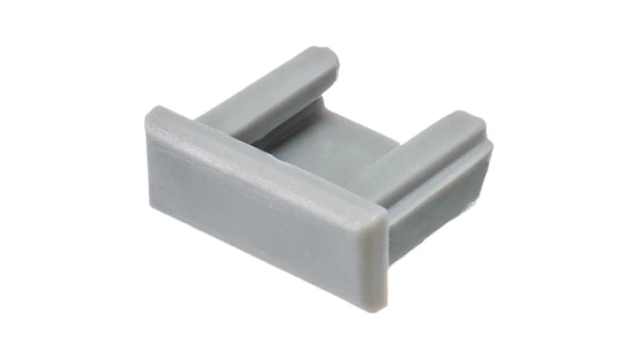 Zaślepka miniLUX szara bez otworu