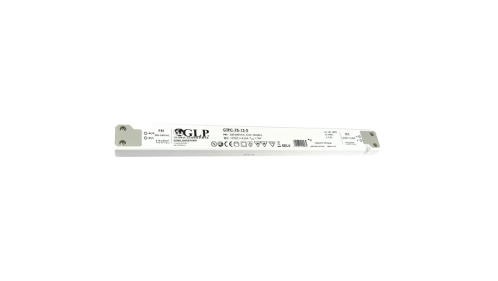 GLP Zasilacz LED GTPC-75-12-S 75W 12V DC 6,25A meblowy