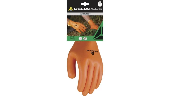 Rękawica Całkowicie Powlekana z Pianki Nitrylowej kolor pomarańczowy 10 DPVE716OR10