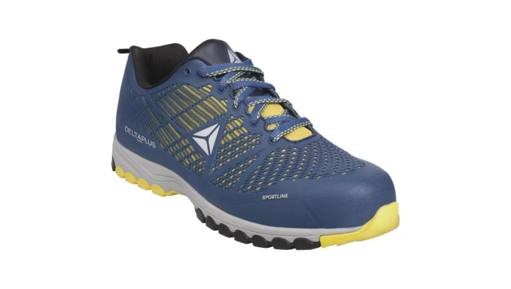 Półbuty z poliuretanu/mesh kolor niebiesko-żółte rozmiar 40 DSPORSPBJ40