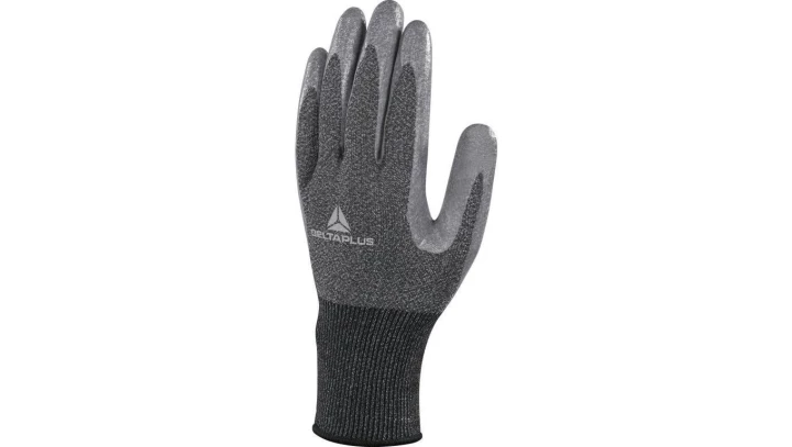 RĘKAWICA DZIANA Z WŁÓKNA SOFTNOCUT - STRONA CHWYTNA POWLEKANA NITRYLEM - ŚCIEG 18