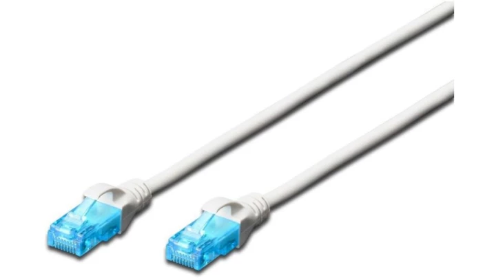 Kabel krosowy (Patch Cord) U/UTP kat. 5e biały 2m DK-1512-020/WH