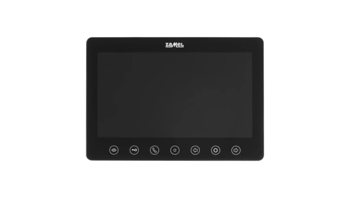 Wideomonitor 10 calowy IPS HD z dotykowymi przyciskami oraz bramką WiFi czarny VP-810BHDMWIFI ENT10000467