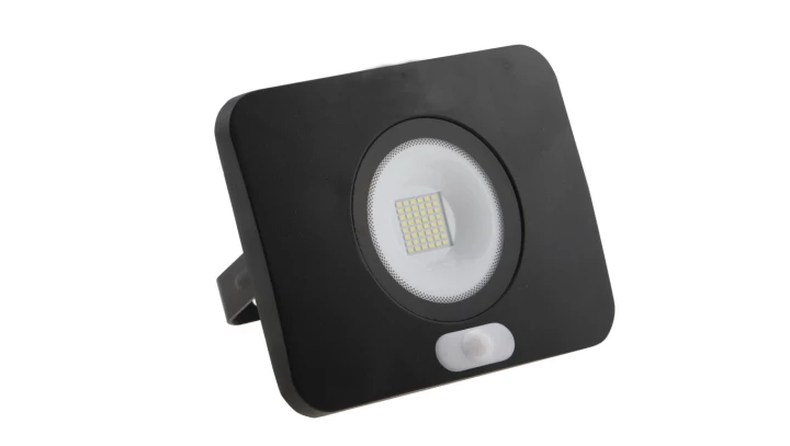 Naświetlacz SURFI 50W 3600lm 6500K IP65 czarny czujnik LFL451BS