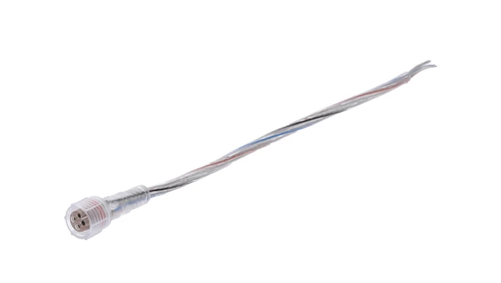 Gniazdo DC hermetyczne Clear RGB 4-pin 22awg