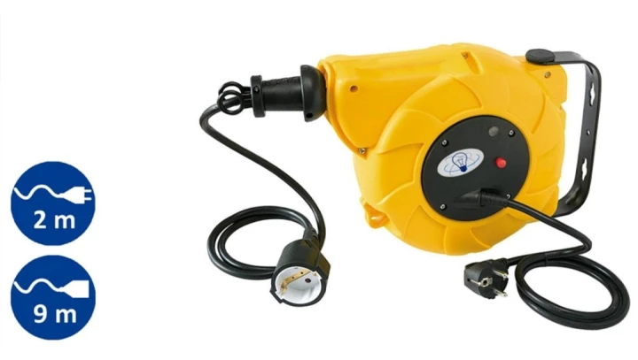 przedłużacz automatyczny zwijany 9+2 AJJ9102