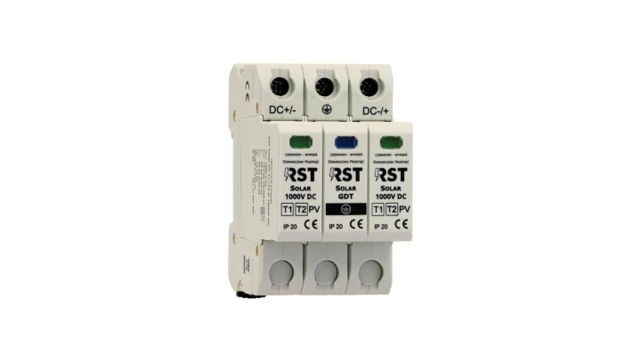 Ogranicznik przepięć B+C Typ 1+2 DC, RST Solar PV T1+T2 G 1000V DC 641402