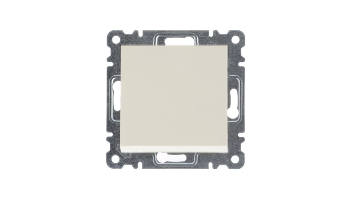 LUMINA2 Przycisk pojedynczy kremowy WL0111
