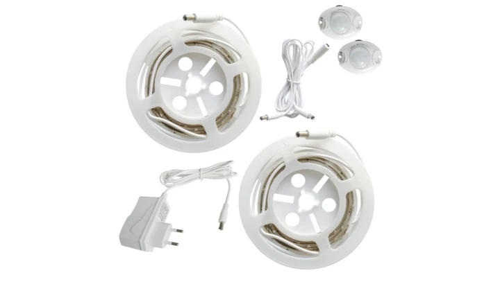 Listwa LED podwójna do sypialni z czujnikiem ruchu i zmierzchowym CDA2