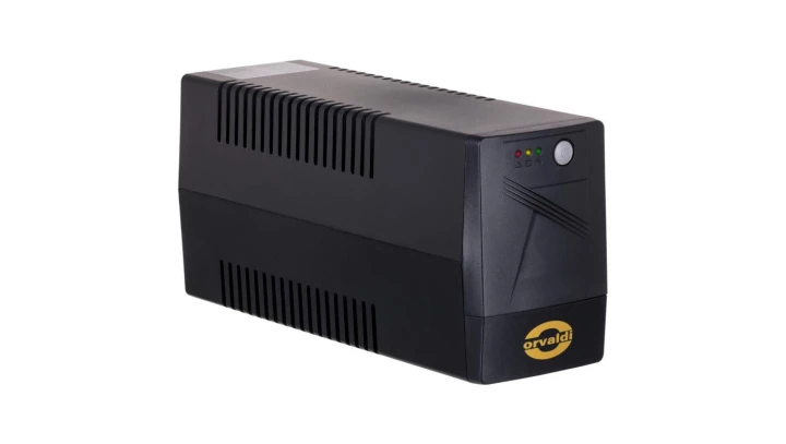 Zasilacz awaryjny UPS Orvaldi 850 LED USB 850VA/480W line-interactive aproksymowana sinusoida 1085K